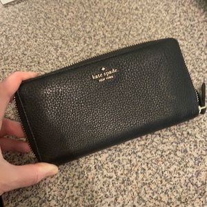 Kate Spade black wallet